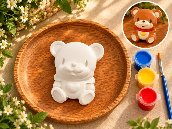 Bear_Figurine_Ceramic_Painting_Diy_Kit_For_Kids