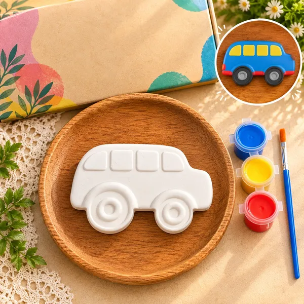 Van_Shaped_Ceramic_Paintable_Diy_Craft_Kit_For_Kids