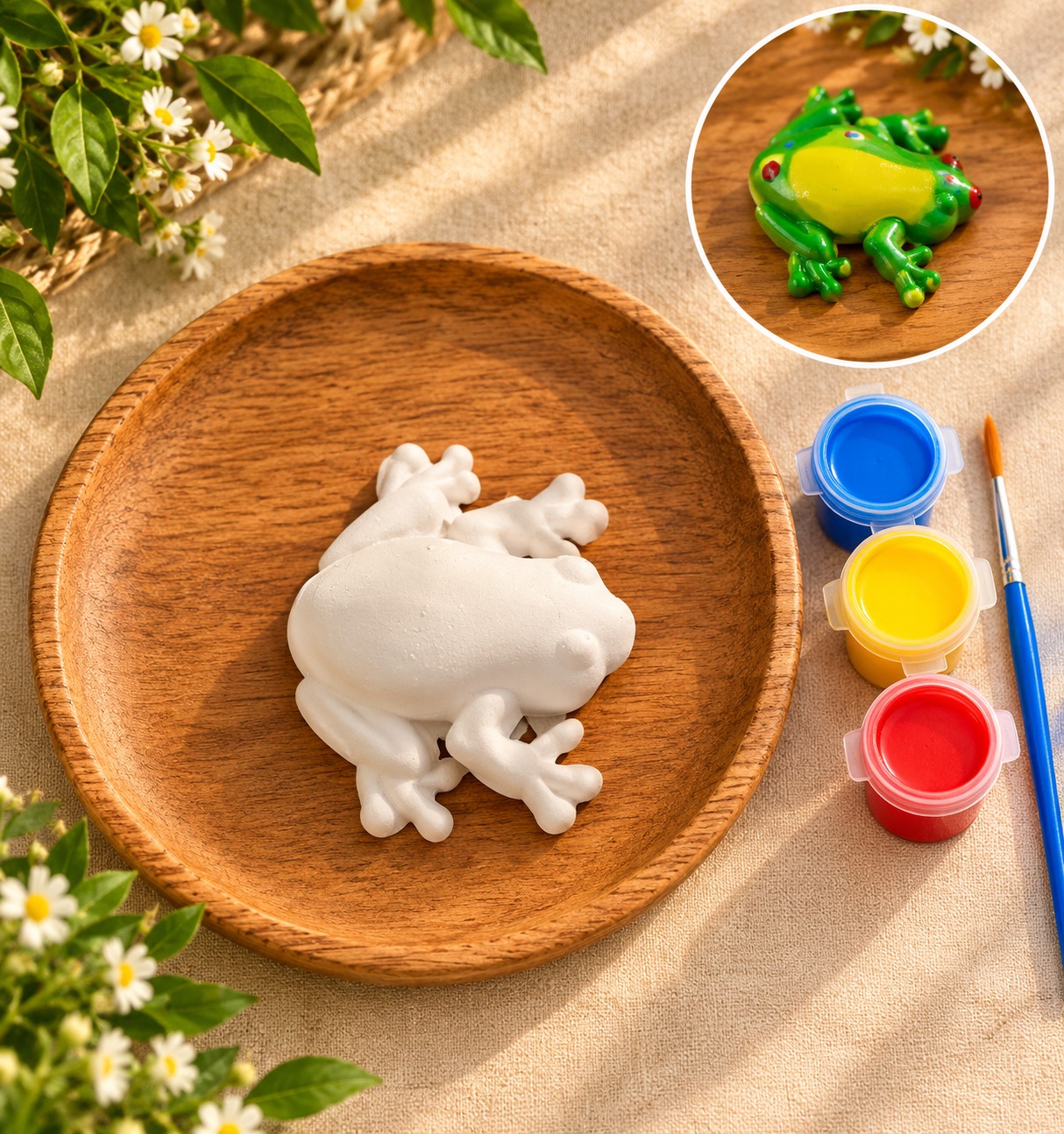 Frog_Figurine_Ceramic_Painting_Diy_Kit_For_Kids