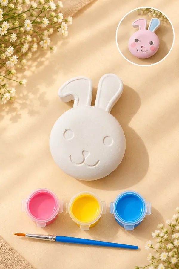 Bunny_Shaped_Ceramic_Painting_Diy_Kit_For_Kids