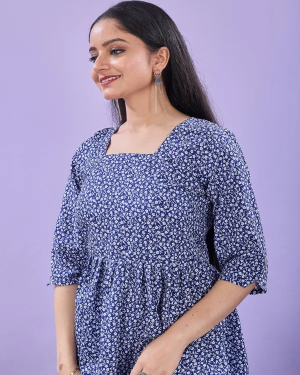 Indigo_Ditsy_Peplum_Top