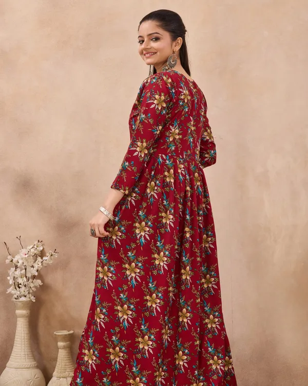 Aurelia_V_Neck_Flared_Gown