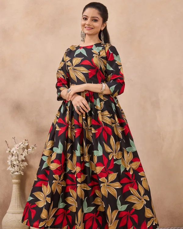 Tropicana_Foliage_Tiered_Gown