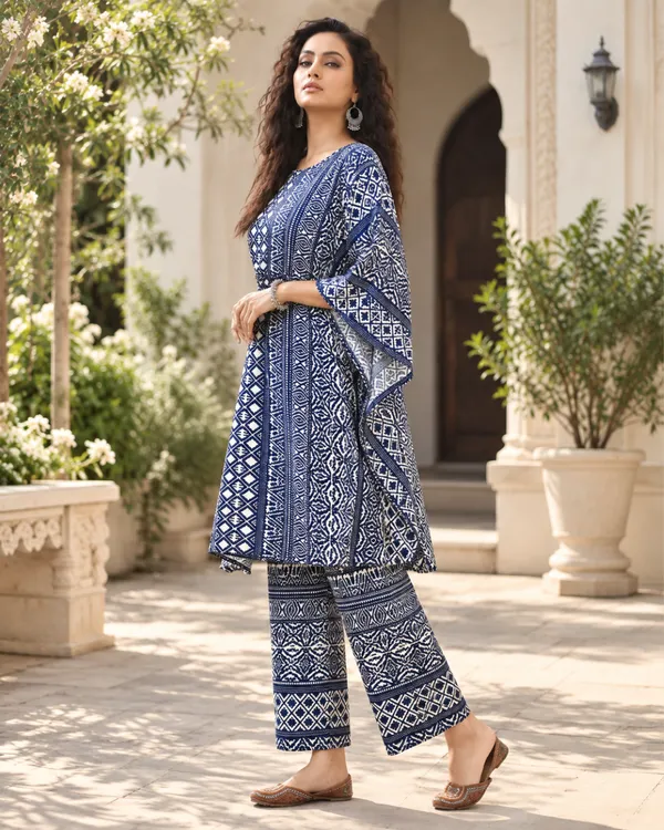 Santorini_Mosaic_Kaftan_Set