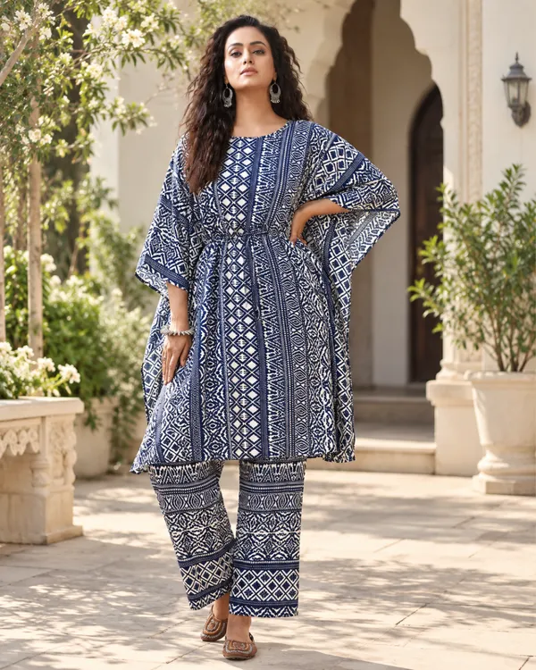Santorini_Mosaic_Kaftan_Set