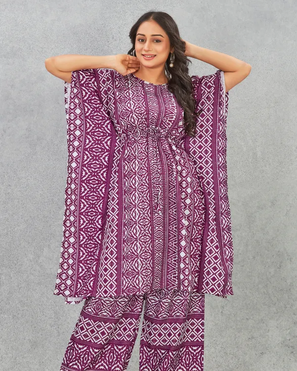 Boho_Pixel_Kaftan_Set