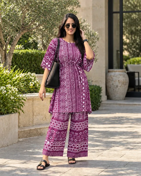 Boho_Pixel_Kaftan_Set