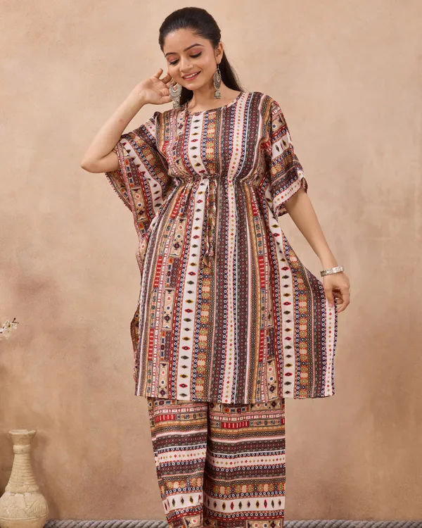 Nomad_Stripe_Kaftan_Set