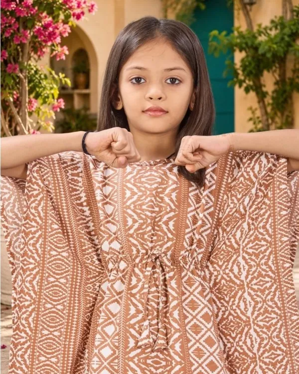 Latte_Mosaic_Kaftan_Palazzo_Set