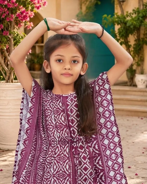 Plum_Rosette_Kaftan_Palazzo_Set
