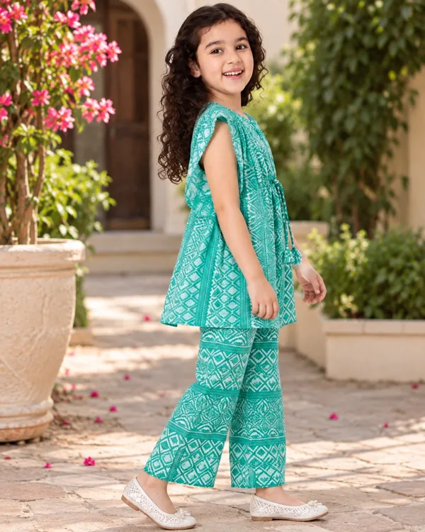 Aquata_Diamond_Kaftan_Palazzo_Set