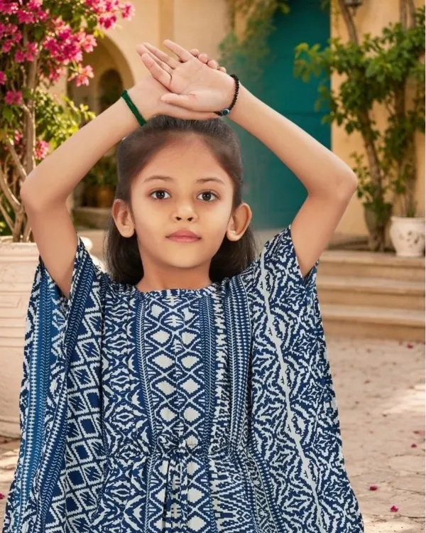 Indigo_Geo_Kaftan_Palazzo_Set