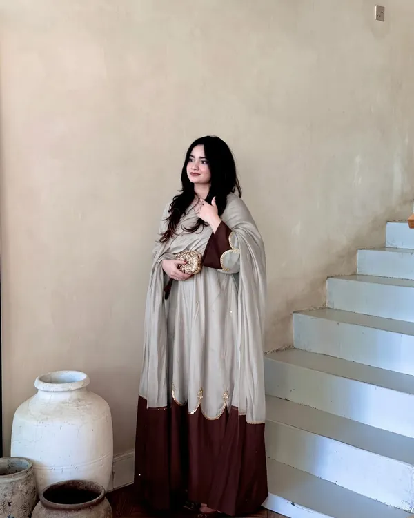 Sage_Grey_Mocha_Roman_Silk_Flared_Kaftan_Palazzo_Set