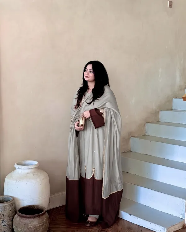 Sage_Grey_Mocha_Roman_Silk_Flared_Kaftan_Palazzo_Set