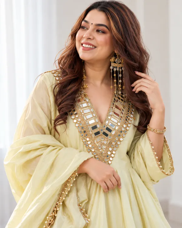 Pastel_Lemon_Real_Mirror_Work_Pure_Chinon_Silk_Sharara_Set