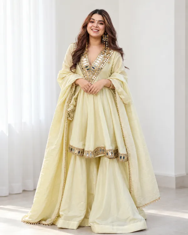 Pastel_Lemon_Real_Mirror_Work_Pure_Chinon_Silk_Sharara_Set