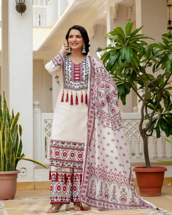 Ivory_Maroon_Mirror_Work_Muslin_Digital_Print_Palazzo_Set
