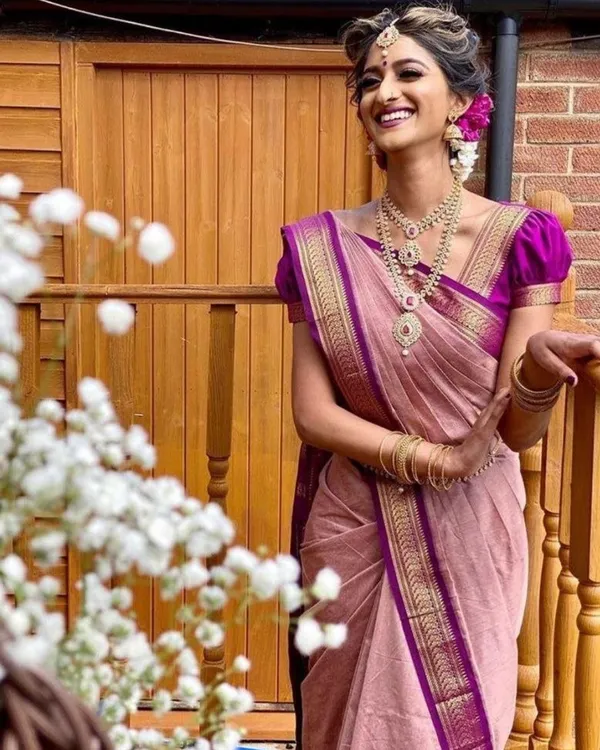Mauve_Violet_Lichi_Silk_Saree_Default_Title
