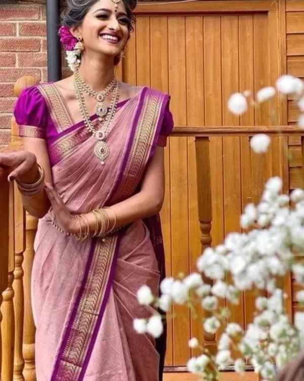 Mauve_Violet_Lichi_Silk_Saree_Default_Title