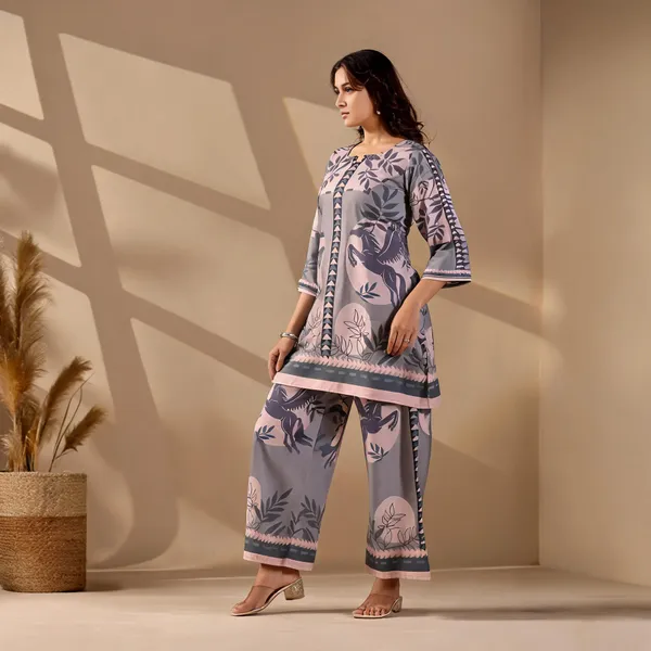 Elegant_Grey_Fusion_Co-ord_Set_for_Women
