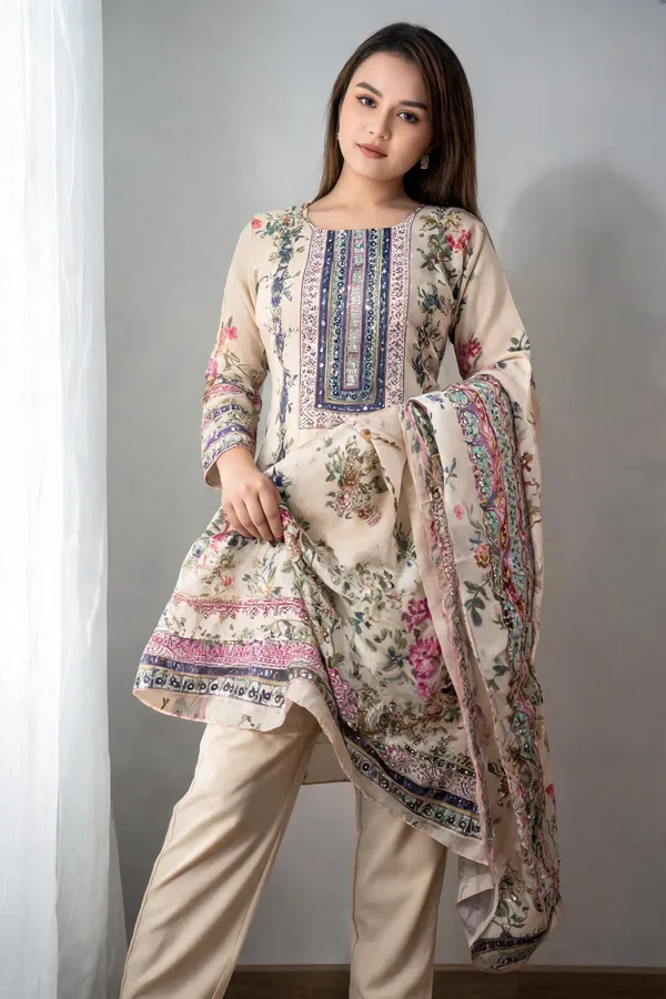 Lilac_Pure_Silk_Handwork_Suit_Set_with_Mirror_Work,_Dupatta_&_Pants