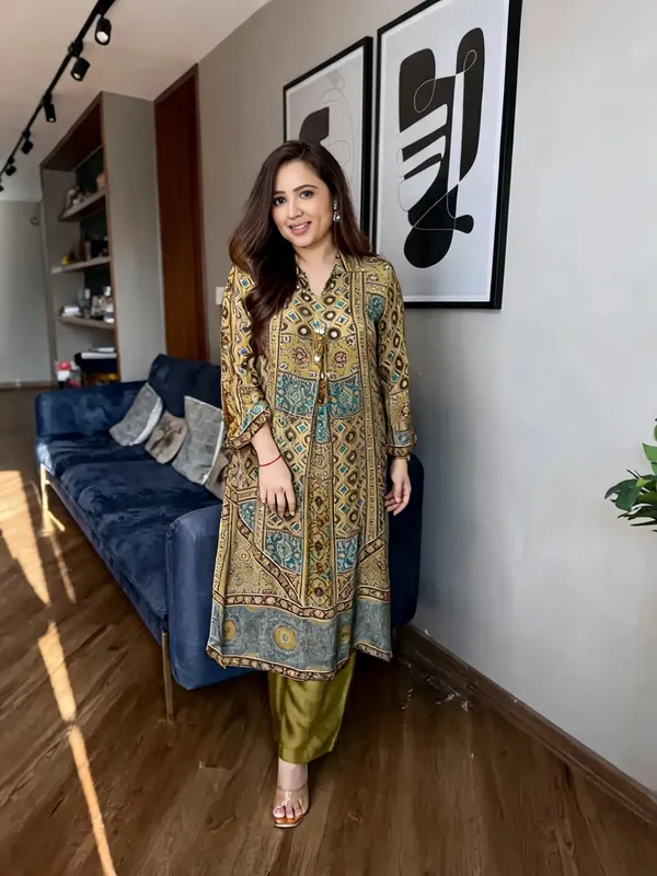 Mustard_Ajrakh_Printed_Pure_Natural_Crepe_Cord_Set_with_Mirror_Work_&_Palazzo