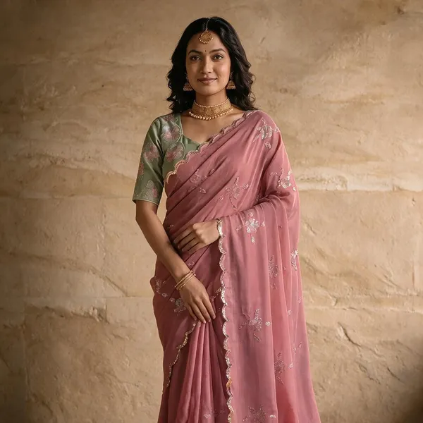 Women's_Dusty_Rose_Pink_Georgette_Embroidered_Saree_with_Sage_Green_Designer_Blouse_|_Floral_Sequin_Work_Wedding_&_Party_Wear_Saree