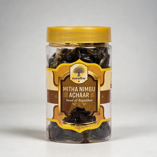 Marudhar_Mitha_Nimbu_Sweet_Lemon_Achaar_200_Gm_Pack_Of_3