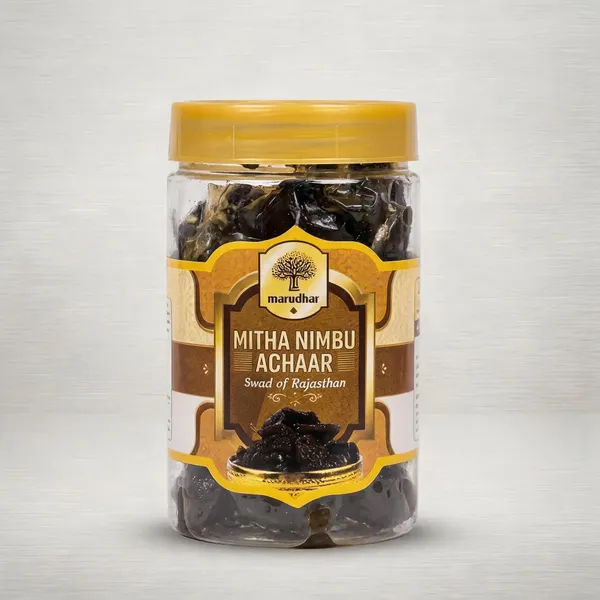 Marudhar_Mitha_Nimbu_Sweet_Lemon_Achaar_200_Gm_Pack_Of_3