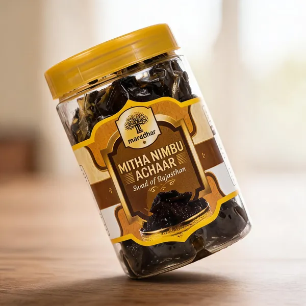 Marudhar_Mitha_Nimbu_Sweet_Lemon_Achaar_200_Gm_Pack_Of_3