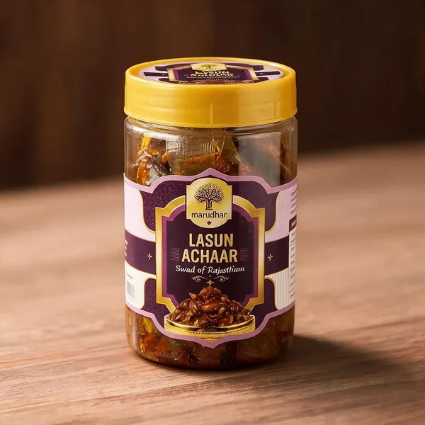 Marudhar_Lasun_Spicy_Garlic_Achaar_200_Gm_Pack_Of_3