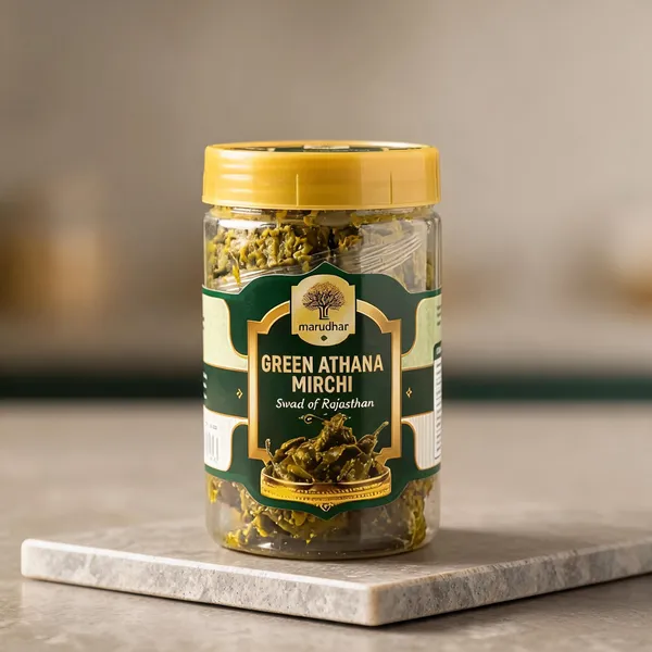 Marudhar_Green_Athana_Mirchi_Chilli_Pickle_200_Gm_Pack_Of_3