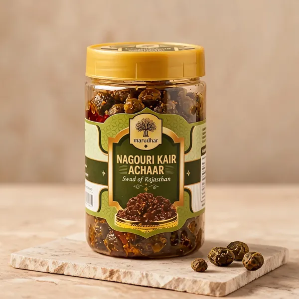 Marudhar_Nagouri_Kair_Rajasthani_Pickle_200_Gm_Pack_Of_3