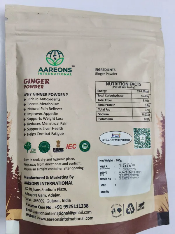 Golden_Lotus_Ginger_Spice_Powder_100G_Pack_Of_2