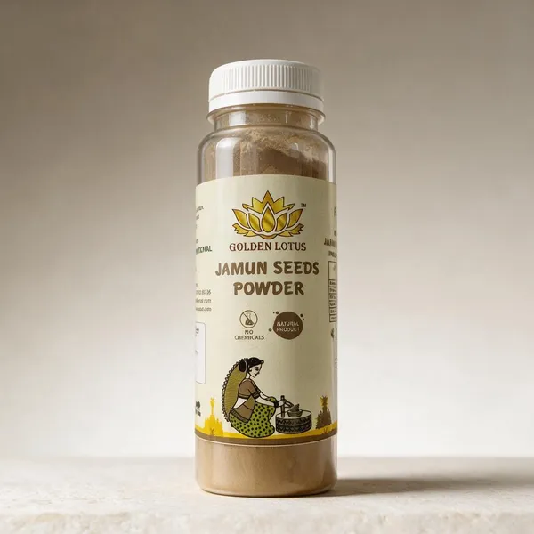 Golden_Lotus_Jamun_Seeds_Powder_100G_Pack_Of_2
