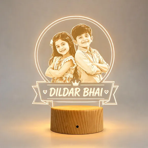 Acrylic_Sibling_Rakhi_LED_Table_Lamp_With_Wooden_Base