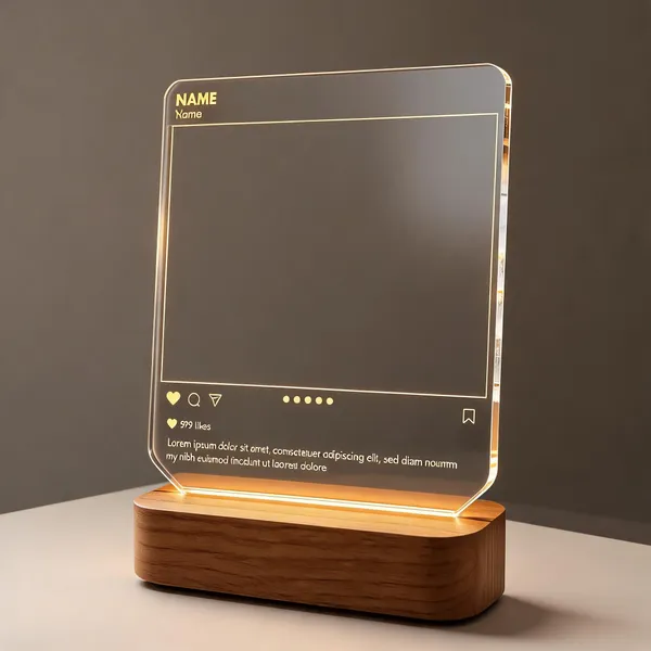 Acrylic_&_Wood_LED_Photo_Frame