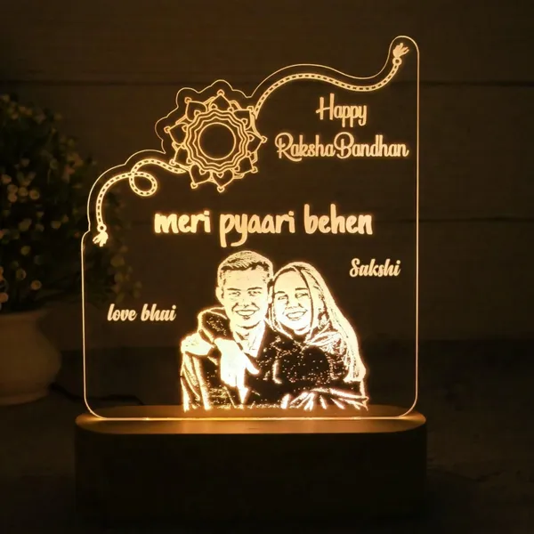 Acrylic_Raksha_Bandhan_Personalized_Photo_LED_Table_Lamp
