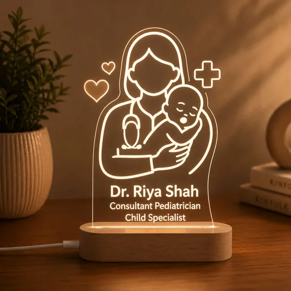 Tokens_N_Tales_Acrylic_Personalized_Doctor_LED_Lamp_|_Gift_for_Doctor