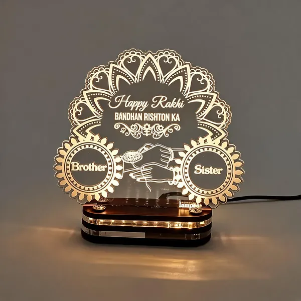 Acrylic_Rakhi_Brother_Sister_LED_Table_Lamp_For_Raksha_Bandhan