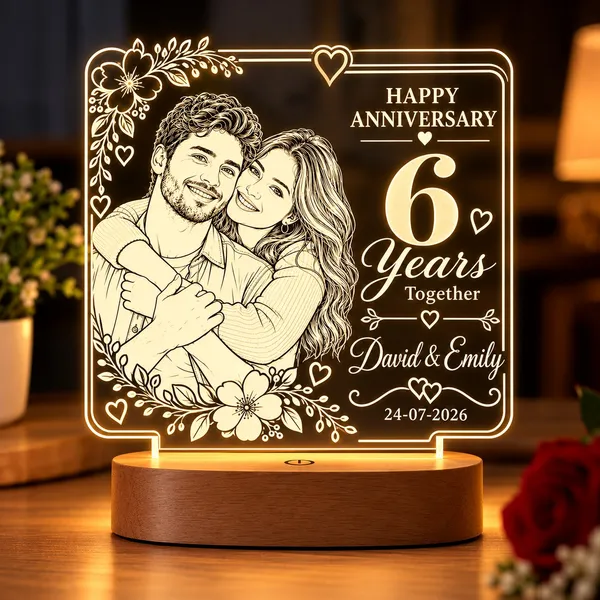 Acrylic_Anniversary_Floral_Couple_LED_Table_Lamp