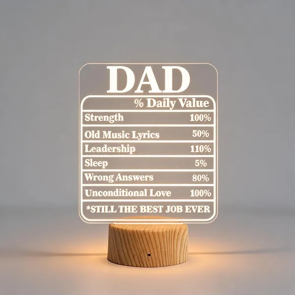 Acrylic_Dad_Themed_LED_Table_Lamp_With_Wooden_Base
