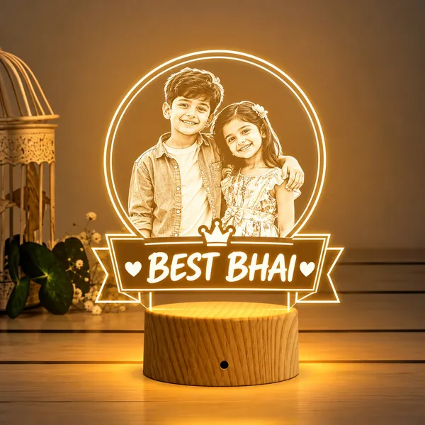 Tokens_N_Tales_Acrylic_Sibling-themed_Printed_LED_Lamp_|_Rakhi_Gift