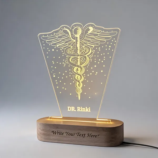Acrylic_Medical_Caduceus_LED_Table_Lamp