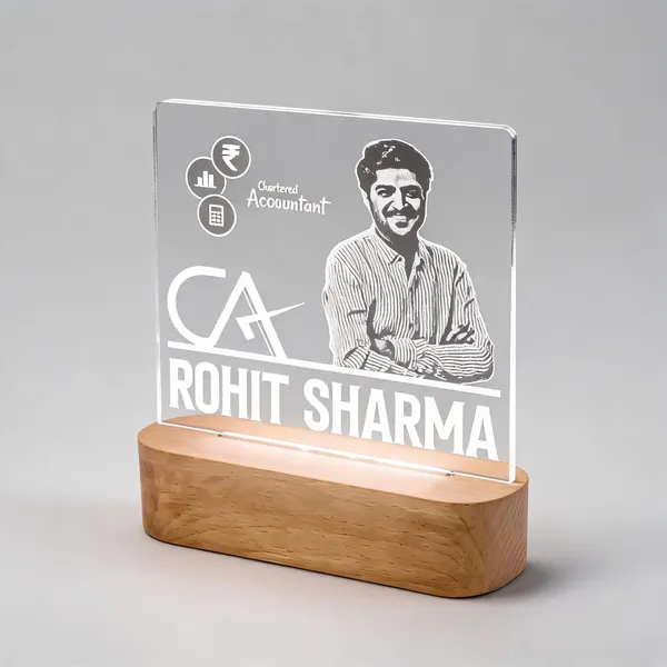 Acrylic_Personalized_Chartered_Accountant_LED_Table_Lamp