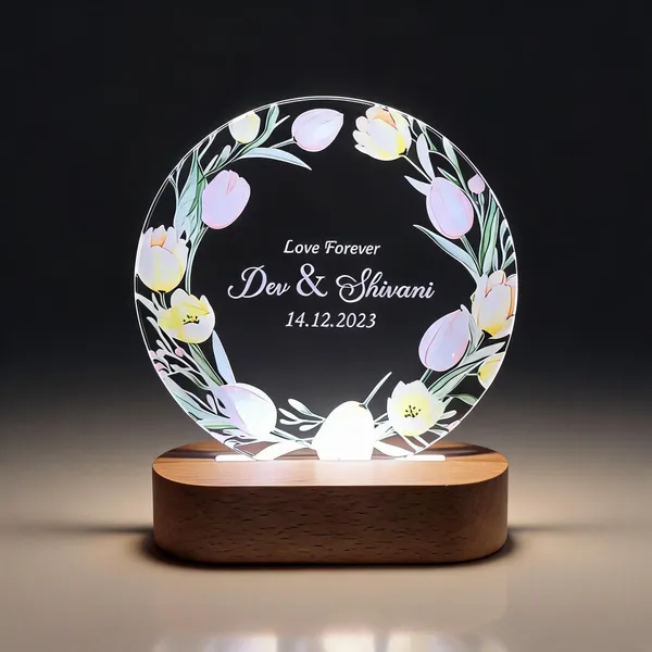 Acrylic_Wooden_Base_Personalized_Floral_LED_Table_Lamp