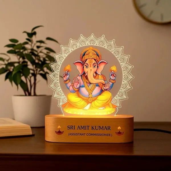 Tokens_N_Tales_Acrylic_Religious_Ganesha_Personalized_LED_Lamp