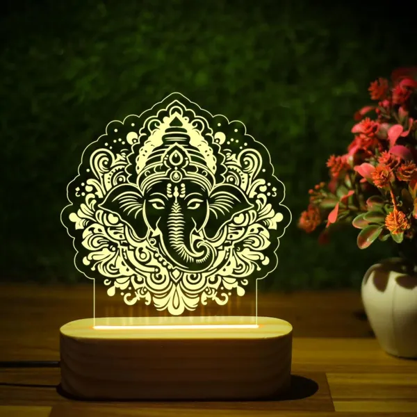 Tokens_N_Tales_Acrylic_Ganesha_LED_Lamp