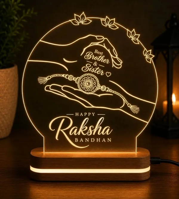 Acrylic_Raksha_Bandhan_Brother_And_Sister_LED_Table_Lamp