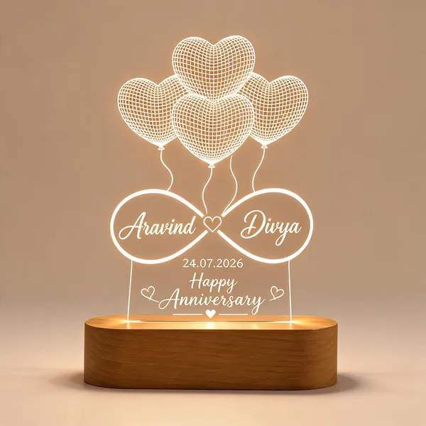 Acrylic_Wooden_Base_Personalized_Anniversary_LED_Table_Lamp